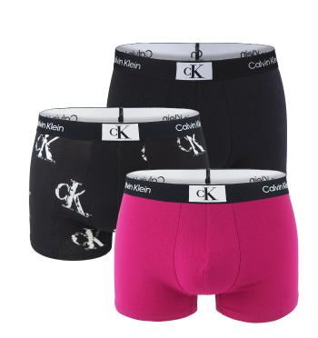 Calvin Klein - boxerky 3PACK 1996 modern cotton stretch Calvin logo jewel combo - limitovaná edícia-XL (101-106 cm)