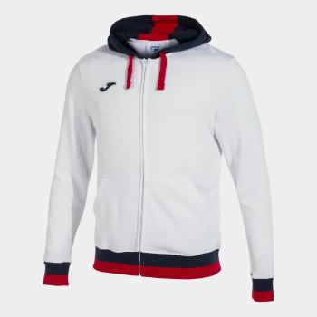 CONFORT II ZIP-UP HOODIE WHITE NAVY 4XS