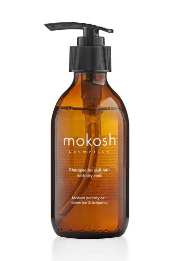 Šampón pre matné vlasy so suchými končekmi Green Tea & Bergamot Mokosh 200 ml