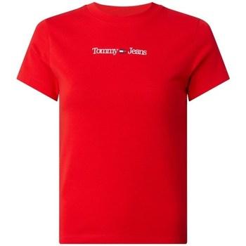 Tommy Hilfiger  Tričká s krátkym rukávom Tjw Baby Serif Near  Červená