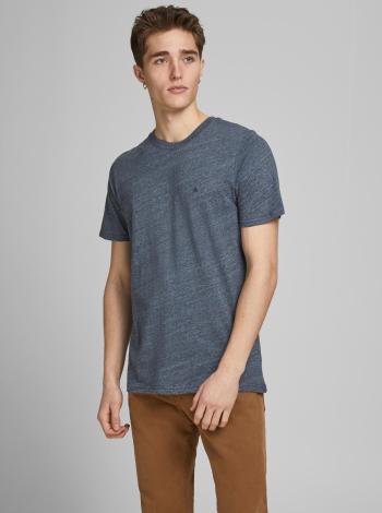 Modré žíhané tričko Jack & Jones