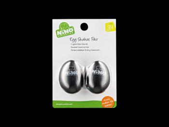 NINO EGG-SHAKER, PAIR BLACK