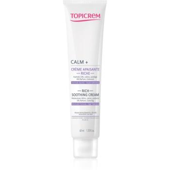 Topicrem UH FACE CALM+ Rich Soothing Cream výživný upokojujúci krém pre suchú a intolerantnú pleť 40 ml