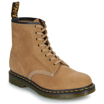 Dr. Martens  1460 Savannah Tan Tumbled Nubuck+E.H.Suede  Polokozačky Béžová