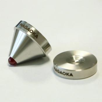 Nagaoka SU01 INSULATORS silver with ruby