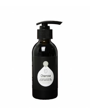 Charcoa - umývací gél na tvár s aktívnym uhlím LIQOIL 150 ml