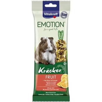 Vitakraft pochúťka pre morčatá Emotion Kräcker ovocie 2 ks (4008239314802)