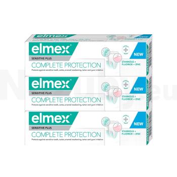 Elmex Sensitive Plus Complete Protection zubná pasta 3x75 ml