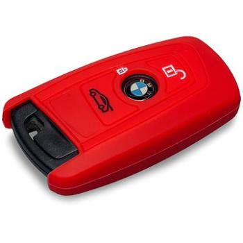 Ochranné silikónové puzdro na kľúč pre BMW novšie modely, farba červená (SZBE-069R)