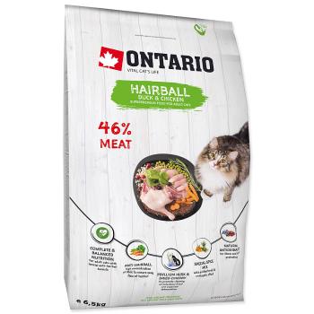 ONTARIO Cat Hairball 6,5 kg