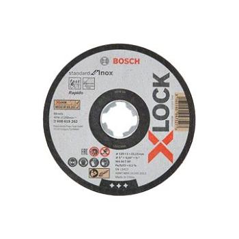 BOSCH X-LOCK Plochý rezací kotúč Standard for Inox systém (2.608.619.262)