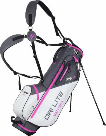 Big Max Dri Lite Seven G Charcoal/Fuchsia/White Stand Bag