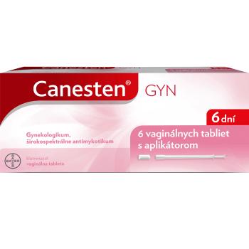 Canesten GYN 6 dní 100 mg, 1 x 6 tabliet