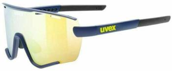 UVEX Sportstyle 236 Small Set Blue Mat/Mirror Yellow Clear Cyklistické okuliare