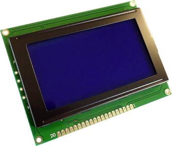 Display Elektronik LCD displej  biela modrá 128 x 64 Pixel (š x v x h) 93 x 70 x 10 mm DEM128064ASBH-PW-N