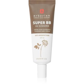 Erborian Super BB BB krém pre bezchybný a zjednotený vzhľad pleti SPF 20 odtieň Chocolat 40 ml