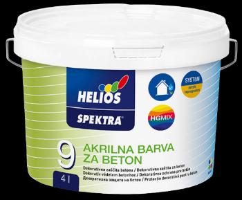 HELIOS SPEKTRA BETON - Akrylová farba na betón 2 l tmavo hnedá