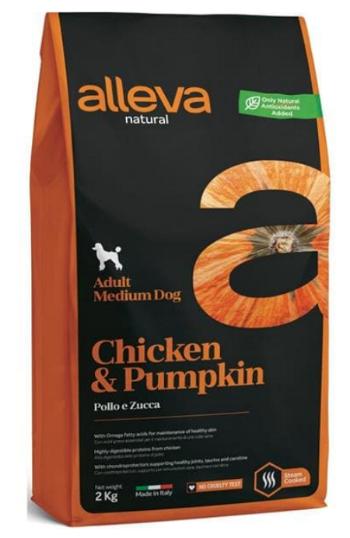 Alleva NATURAL dog adult medium chicken & pumpkin 2kg