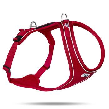 CURLI Postroj pre psov Belka Comfort Red M, 20-30 kg