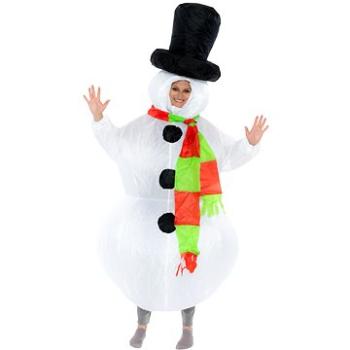Nafukovací kostým pre dospelých Snowman (HRAbz25275)
