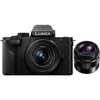 Panasonic LUMIX G100 + objektív 12–32 mm + objektív 35–100 mm (DC-G100WEG-K)