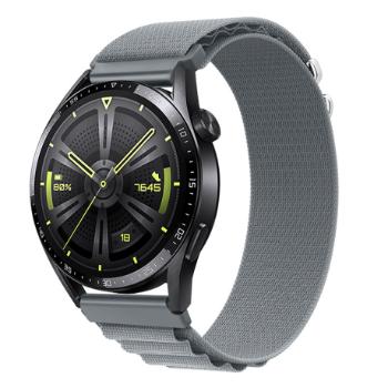 BStrap Nylon Loop remienok na Huawei Watch GT3 46mm, gray (SSG037C0509)