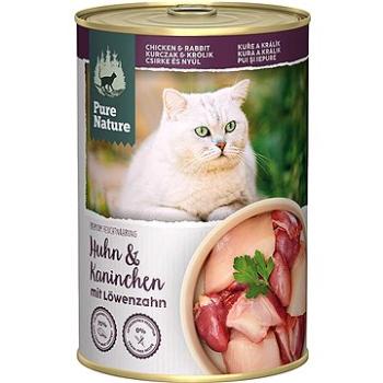 Pure Nature Cat Adult konzerva Kurča a Králik 400 g (RD-PNCA00400CR-5783-CS)