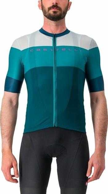 Castelli Sezione Jersey Deep Teal/Quetzal Green M