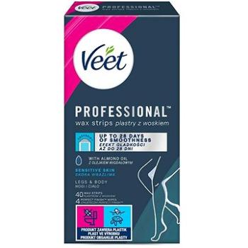 VEET Professional Studené voskové pásky na citlivú pokožku 40 ks (5900627074246)