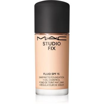 MAC Cosmetics Studio Fix Fluid SPF 15 24HR Matte Foundation + Oil Control Mini zmatňujúci make-up SPF 15 odtieň NW10 15 ml