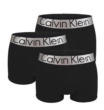 CALVIN KLEIN - boxerky 3PACK steel cotton black color combo-L (91-96 cm)