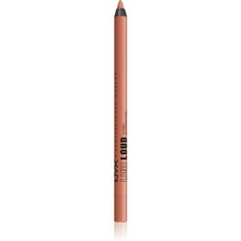 NYX Professional Makeup Line Loud Vegan kontúrovacia ceruzka na pery s matným efektom odtieň 02 - Daring Damsel 1,2 g