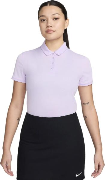 Nike Dri-Fit Victory Solid Womens Violet Mist/Black XL Polo košeľa