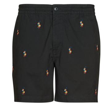 Polo Ralph Lauren  SHORT "PREPSTER" EN CHINO LEGER AVEC CORDON DE SERAGE  Šortky/Bermudy Čierna