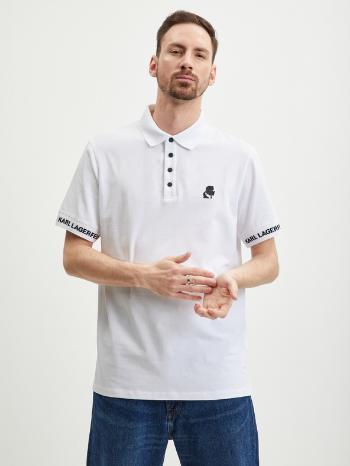 Karl Lagerfeld Polo tričko Biela