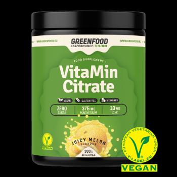 GreenFood Nutrition Performance VitaMin Citrate Juicy Melon 300 g