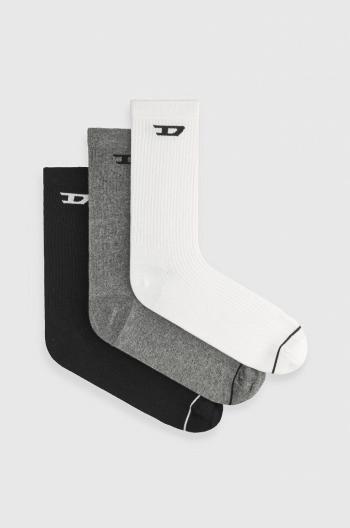 Ponožky Diesel SKM-D-CREW-LIGHT-SOCKS 3-pak pánske, A15405.0LKBI