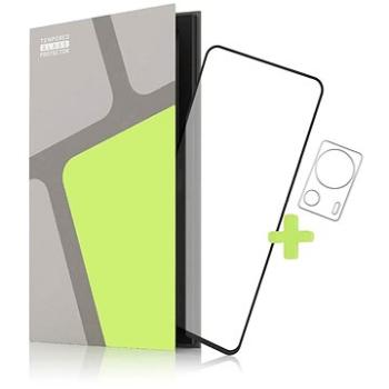 Tempered Glass Protector pre Xiaomi 13 Lite, 3D Glass + sklo na kameru + inštalačný rámček (TGR-XAM13L-BL)