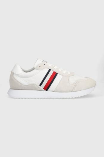 Tenisky Tommy Hilfiger RUNNER EVO MIX biela farba, FM0FM04699