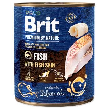 BRIT PREMIUM BY NATURE FISH WITH FISH SKIN 800 G (294-100326)