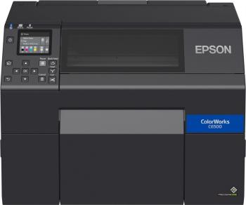 Epson ColorWorpcs CW-C6500Ae C31CH77102, cutter, disp., USB, Ethernet, black, color tiskárna štítků