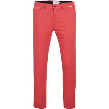 Calvin Klein Jeans  -  Nohavice Chinos/Nohavice Carrot Červená