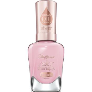 Sally Hansen Color Therapy Sheer ošetrujúci lak na nechty odtieň 537 Tulle Much 14.7 ml