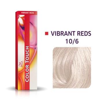 Wella Professionals Color Touch Vibrant Reds profesionálna demi-permanentná farba na vlasy s multi-rozmernym efektom 10/6 60 ml