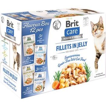 Brit Care Cat Flavour box Fillet in Jelly (12× 85 g) (8595602541690)