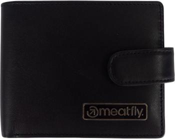 Meatfly Nathan Premium Leather Black Peňaženka