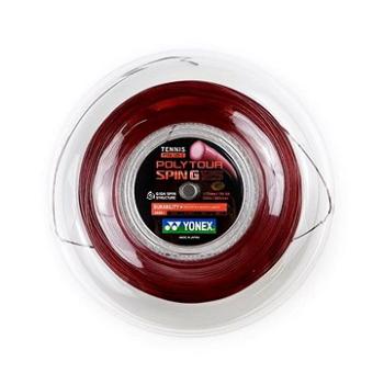 Yonex Poly Tour SPIN G, 1,25 mm, 200 m, Dark Red (4549317307854)