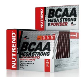 BCAA Mega Strong Powder - Nutrend 20 x 10 g Cherry