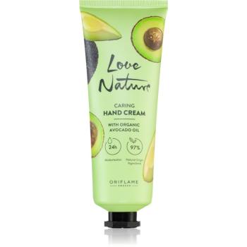 Oriflame Love Nature Organic Avocado Oil ošetrujúci krém na ruky s avokádom 75 ml