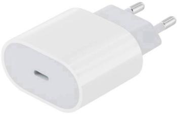 Apple 18W USB-C Power Adapter nabíjací adaptér Vhodný pre prístroje typu Apple: iPad, iPhone MU7V2ZM/A (B)